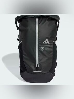 adidas Backpack Mercedes-AMG Petronas F1 Team Black Reflective Laptop Books Bag